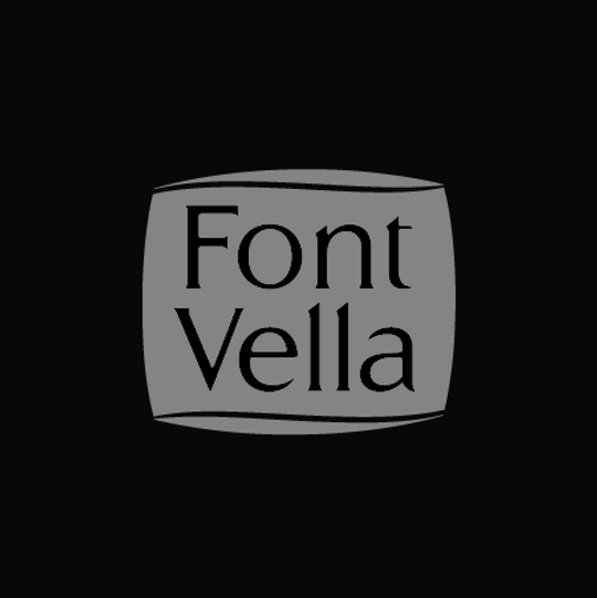 Font Vella's Logo'
